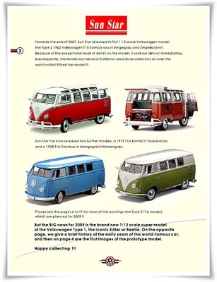 Sun Star - 1:12 Volkswagen - 2009