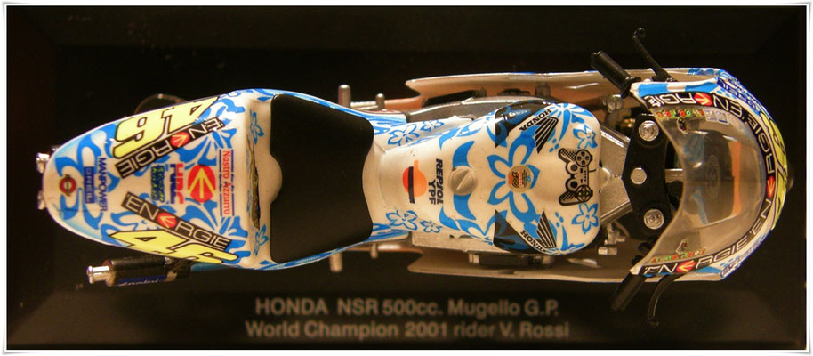 Protar 1:22 - Honda NSR 500 - GP Mugello 2001 - Valentino Rossi