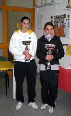 Finaliste s.f. 1° Torneo di Voltri (Bianca Sibilla e Silvia Mercatelli)