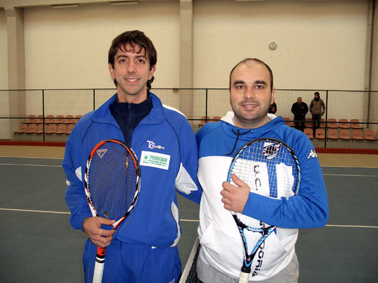 Finalisti s.m. 1° Torneo di Voltri (Lorenzo Santelli e Maurizio Ferrara)