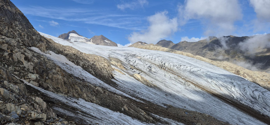 Griesgletscher, Nufenenpass, Kanton Wallis, Schweiz