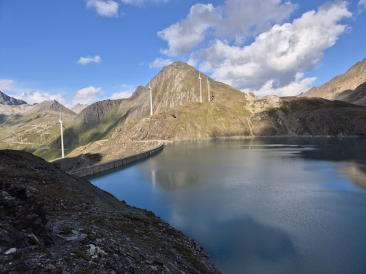 Griessee, Kleines Grieshorn, Griesgletscher, Nufenenpass, Kanton Wallis, Schweiz