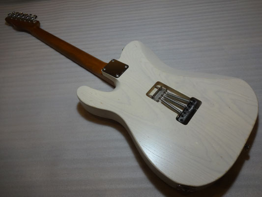 オーダー品 テレキャスター ボディー 半加工 HSH トレモロ