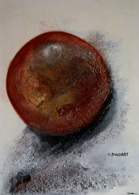 Element "Erde", 70x50 cm (2014)