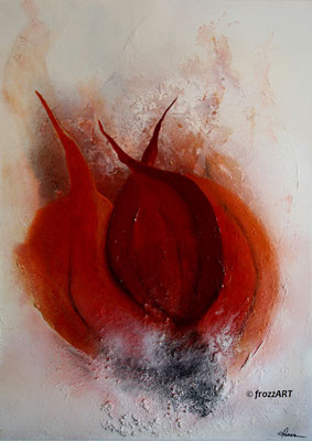 Element "Feuer", 70x50 cm (2014)