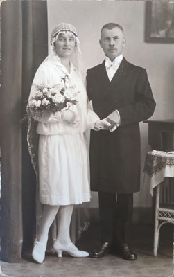 01.09.1928 Pauline Gmeiner und Josef Zimmer