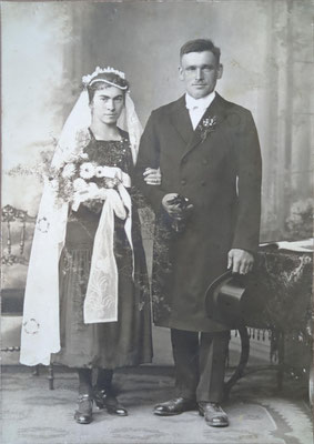 26.07.1926 Karolina Zimmer und Johannes Kunz