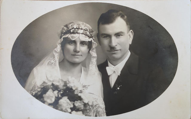 14.01.1930 Luise Stippig und Otto Zimmer