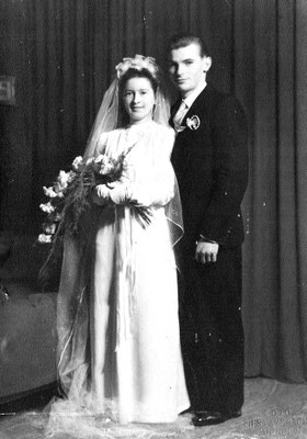 7.12.1948 Josef und Mariette Balzer geb Ramseyer - Herichsweis