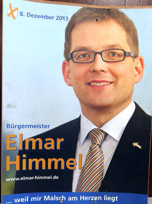 Wahlplakat 2013 Elmar Himmel