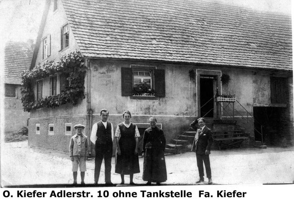 Adlerstraße 10, ehemaliges Elternhaus vor Umbau.