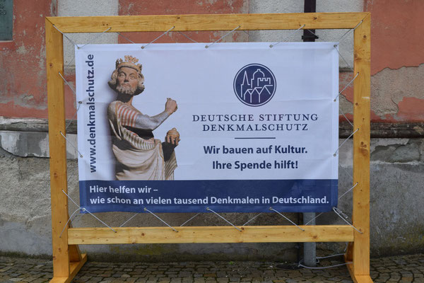 Wir werden von der Deutschen Stiftung Denkmalschutz unterstützt