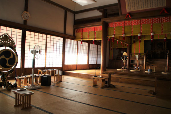 夕暮れの神殿