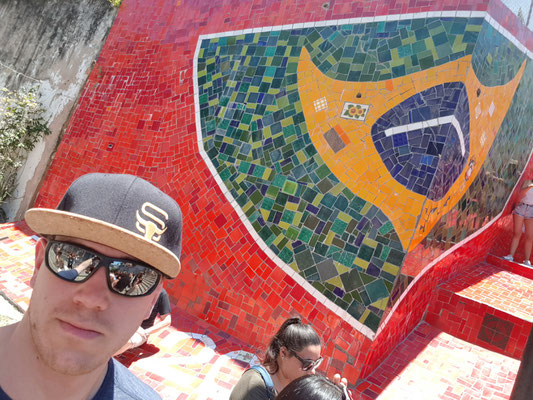 Escadaria SelarónRio de Janairo