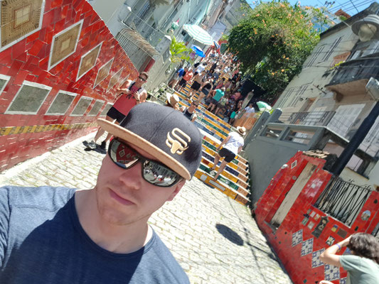 Escadaria Selarón in Rio de Janairo