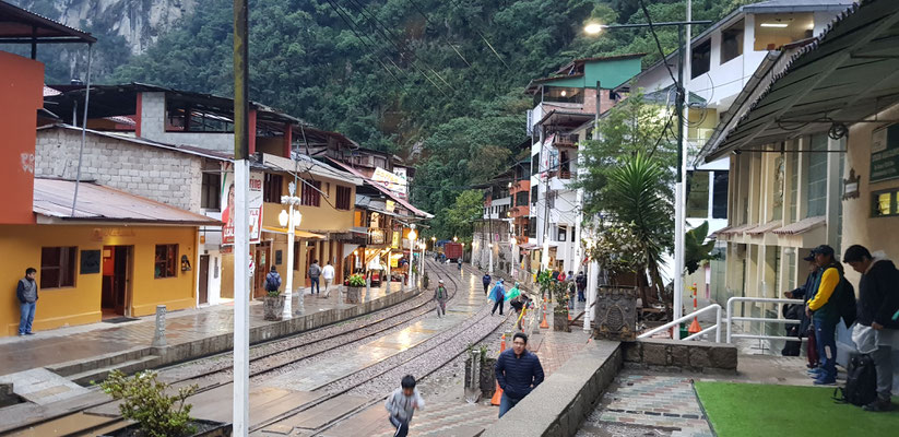 Machu Picchu Stadt