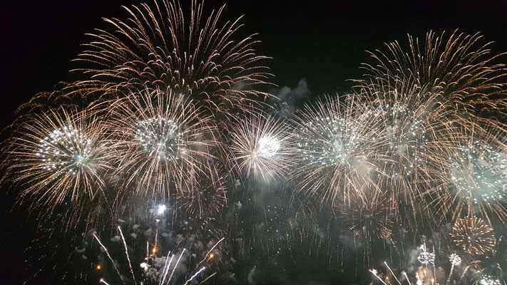 Silvesterfeuerwerk in Brasilien