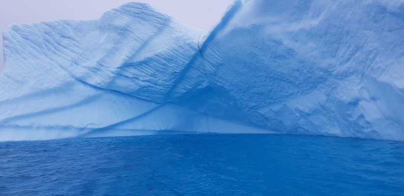 Blaues Eis in der Antarktis