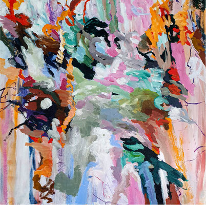 white dot 100 x 100 cm 2023