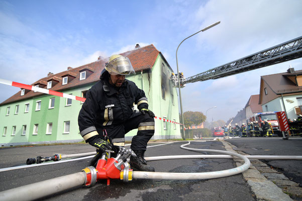 Arzberg | Explosion in Wohnhaus