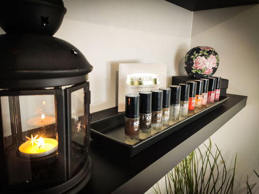 Toute une gamme de pigments naturels