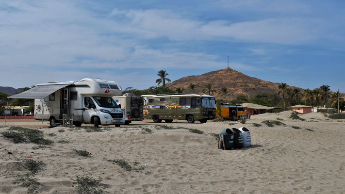 Es ist sehr schön am Strand von Los Organos.....