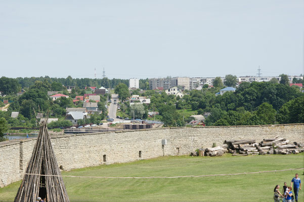 Blick nach Russland