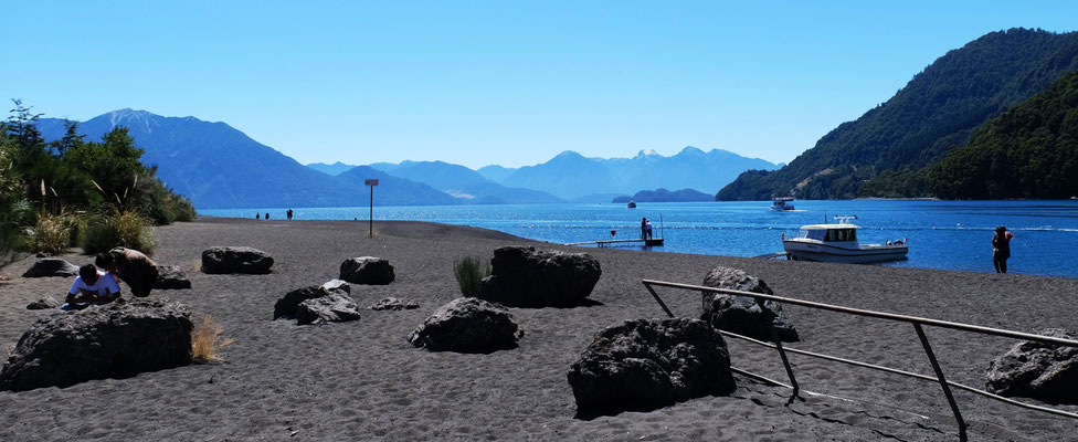 In Petrohue am Lago Todos Los Santos