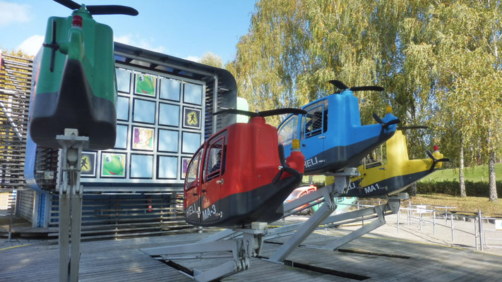 Helikopter Memory im Ravensburger Spieleland