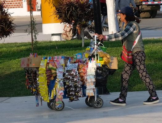 ..... der Kiosk ist auch schon da.