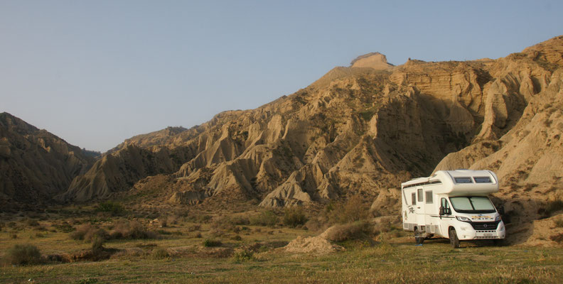 Unser Stellplatz ca 30 km vor Al Hoceima