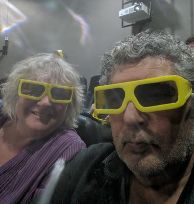 Wir sind auf den 3D Film bestens vorbereitet.