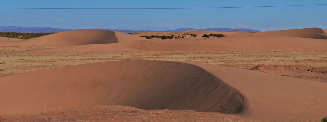 Die anderdünen, fast sahairisch