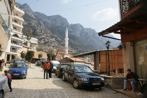 Das Kruja am Berg