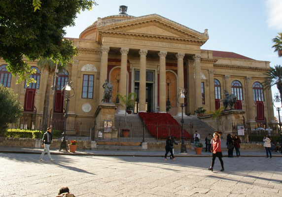 Das Theatro Massimo in Palermo