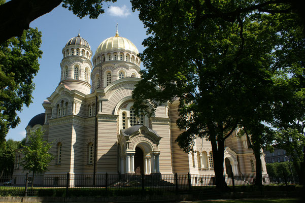 Die grösste russisch-orthodoxe Kirche des Baltikums