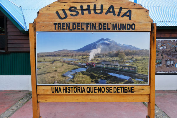 Die südlichste Bahn der Welt. Gefangenbahn von Ushuaia