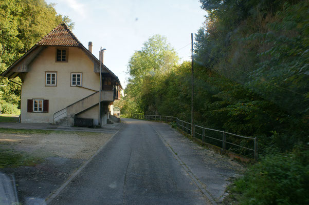 Ankunft in Gänsbrunnen