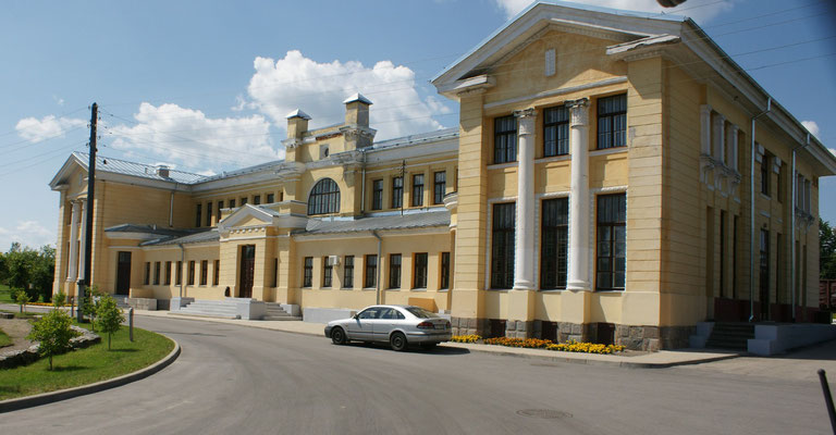 Bahnhofgebäude Gulbene
