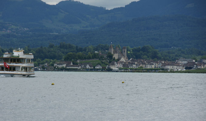 Blick Richtung Rapperswil