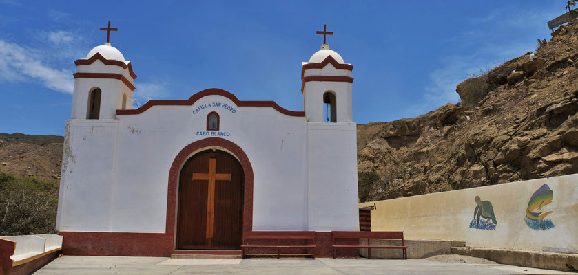 die Kirche von Cabo Blanco