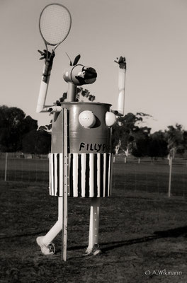 Funny trash art...