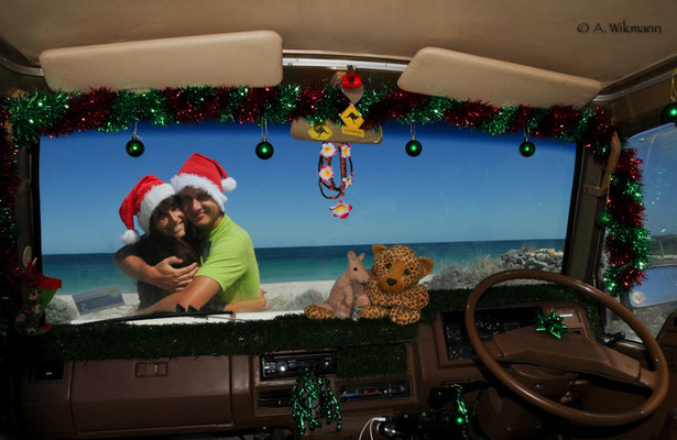 Christmas spirit @ Port Beach