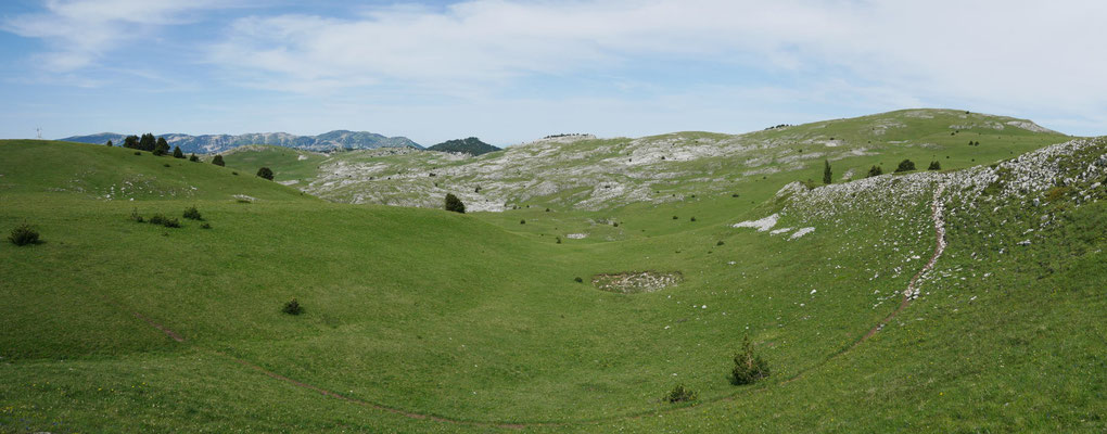 Vers l'intérieur des Hauts Plateaux.