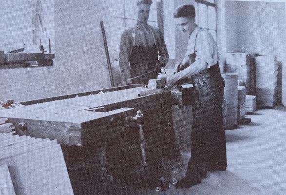 Premier atelier de fabrication - 1937