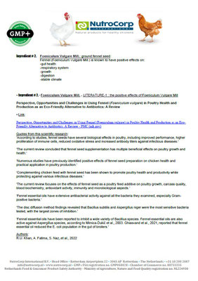The positive effects of Nutro Meat and its ingredients on broilers  -Scientific & Practice research- page 8