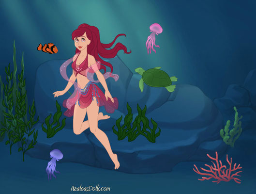 Mermaid-Scene-by-AzaleasDolls