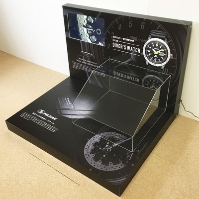 時計ディスプレイ什器