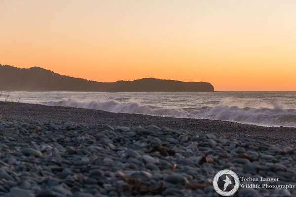 Sunset at Gillespies Beach