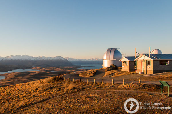 Mt. John Observatory close to Lake Tekapo